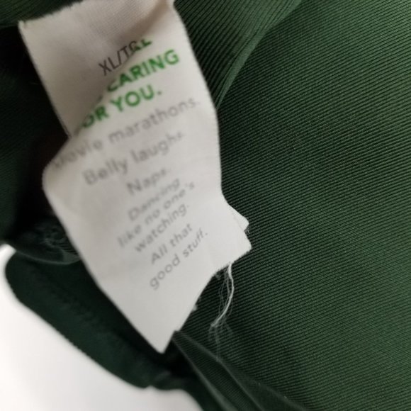 Aerie Green Women's Halter Neck Bandeau Top Size XL - Picture 7 of 8